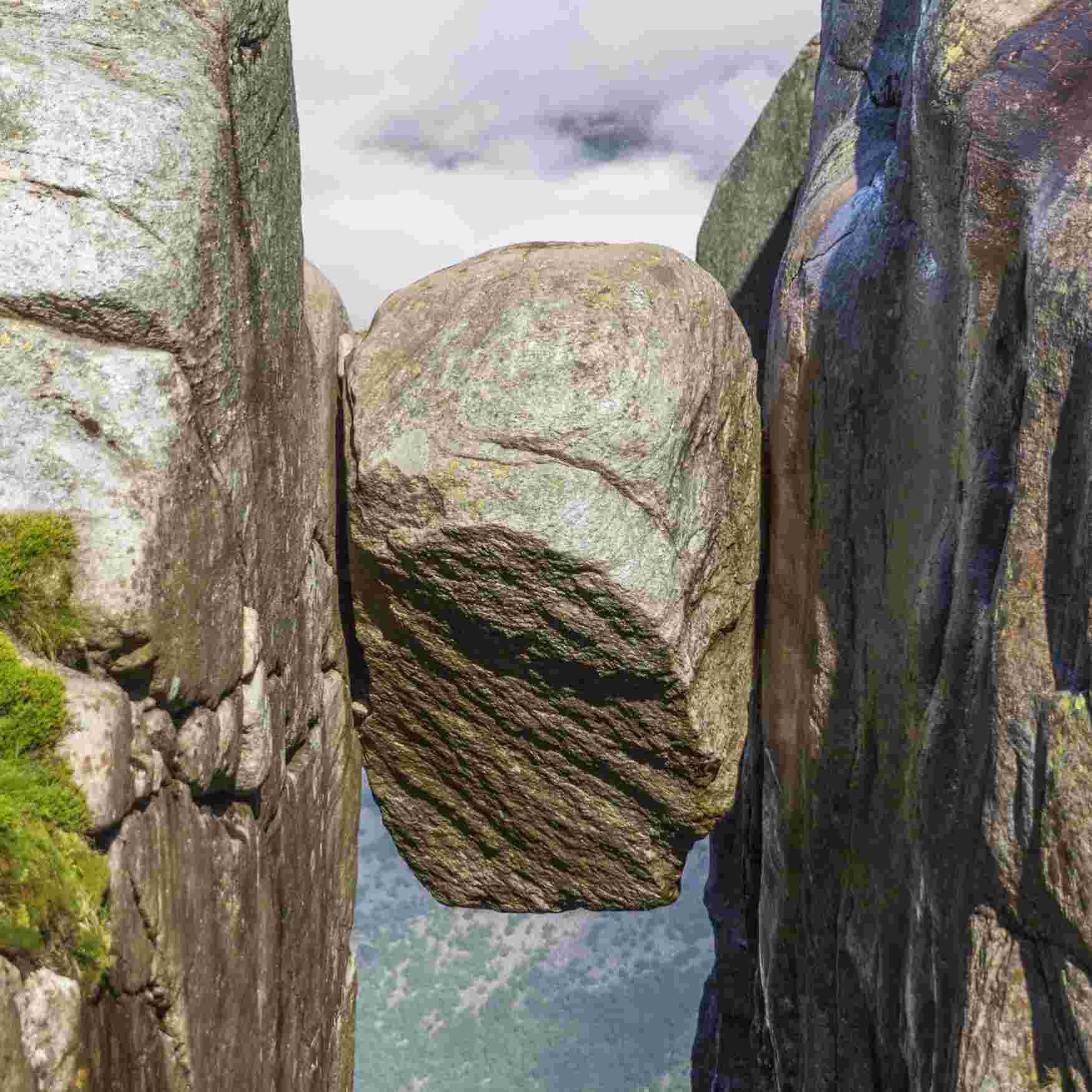 BETWEEN A ROCK AND A HARD PLACE