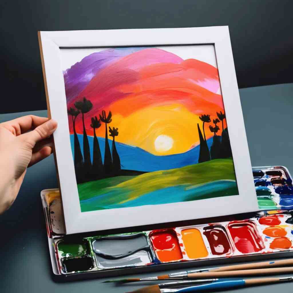 PAINT (SOMEONE) A PICTURE