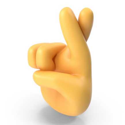 KEEP (ONE'S) FINGERS CROSSED