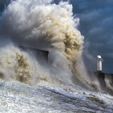 TAKE (SMTH.) BY STORM