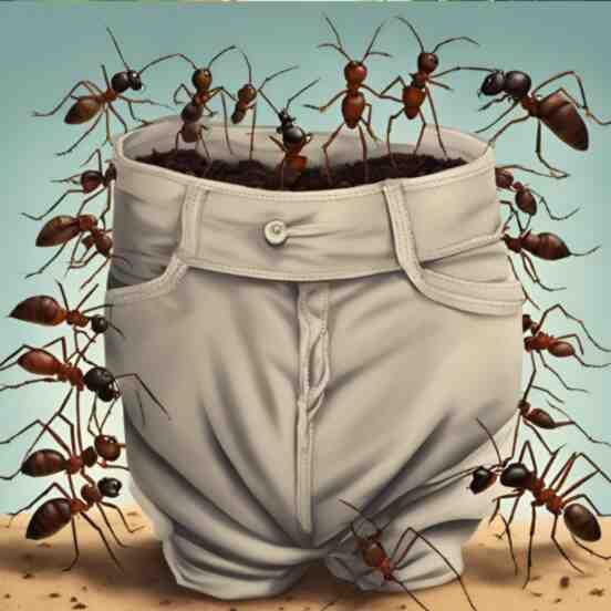 HAVE ANTS IN ONE'S PANTS
