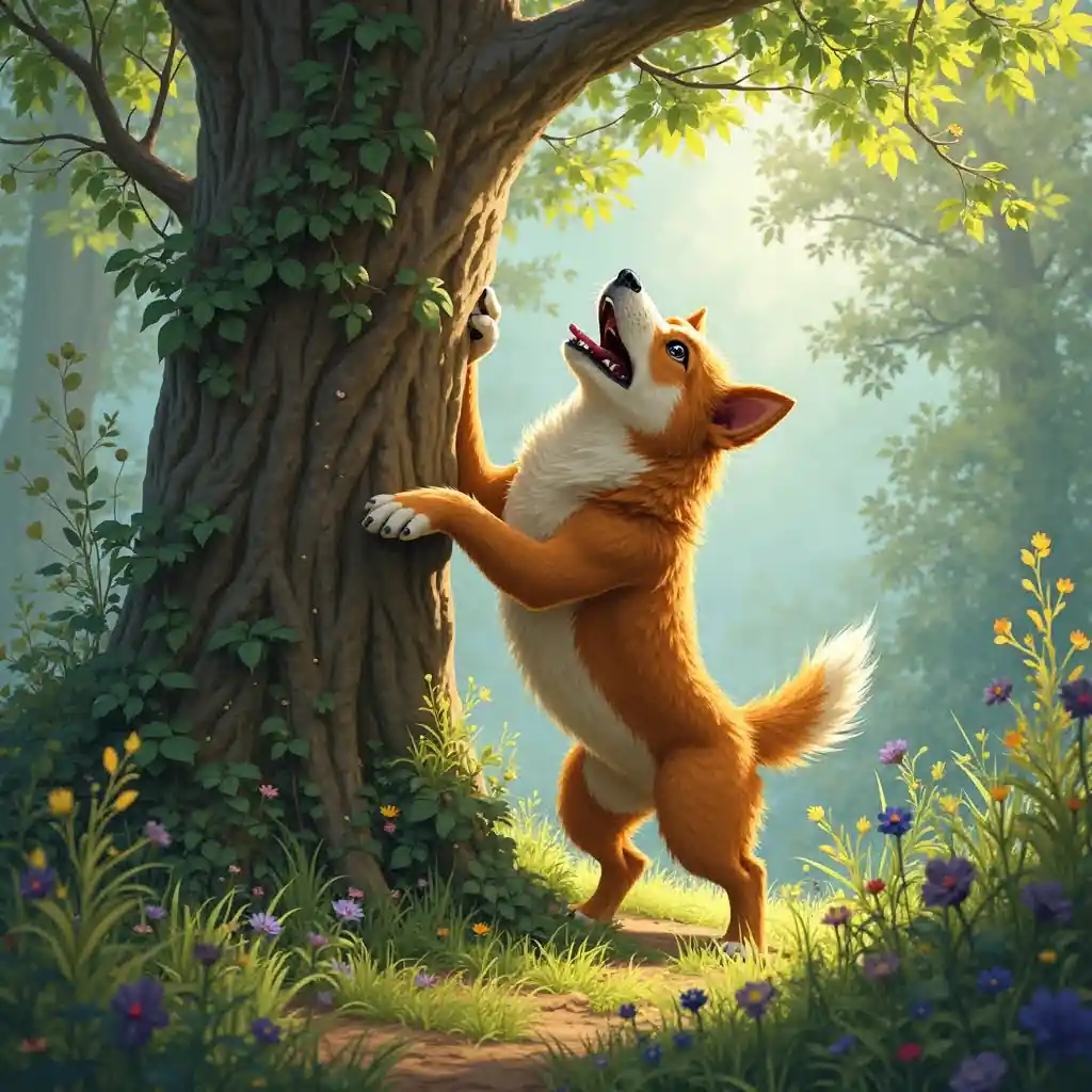 BARK UP THE WRONG TREE