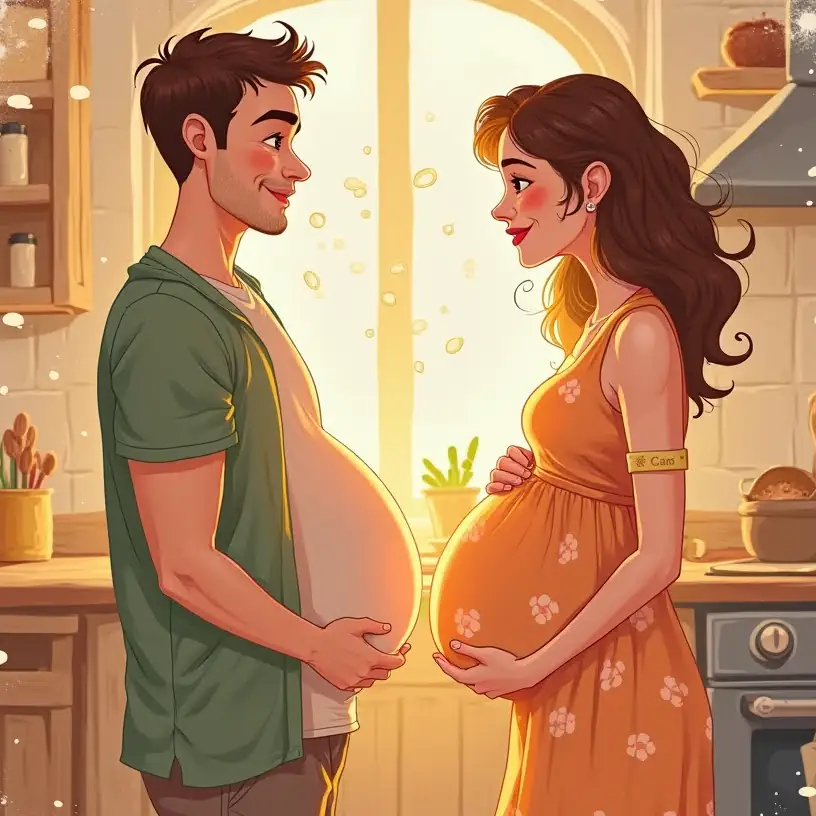 HAVE A BUN IN THE OVEN