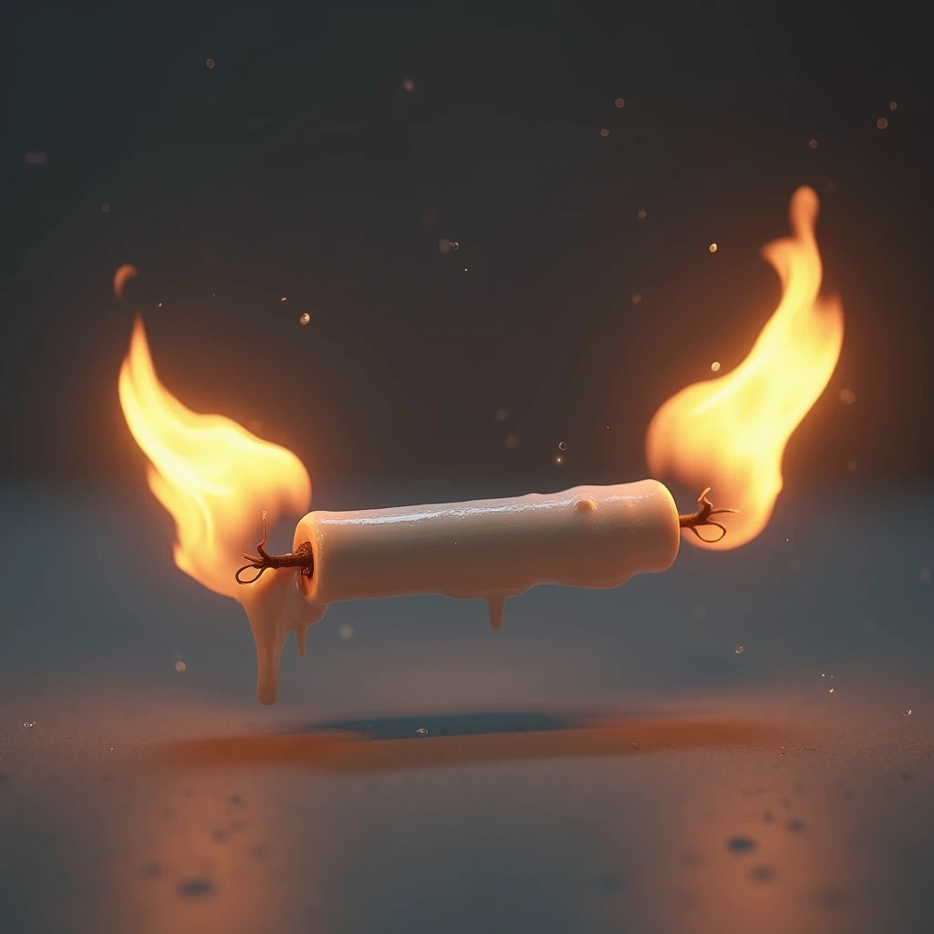 BURN THE CANDLE AT BOTH ENDS