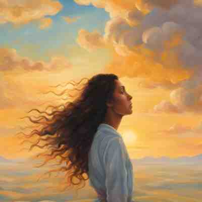 HEAD IN THE CLOUDS, HAVE (ONE'S)