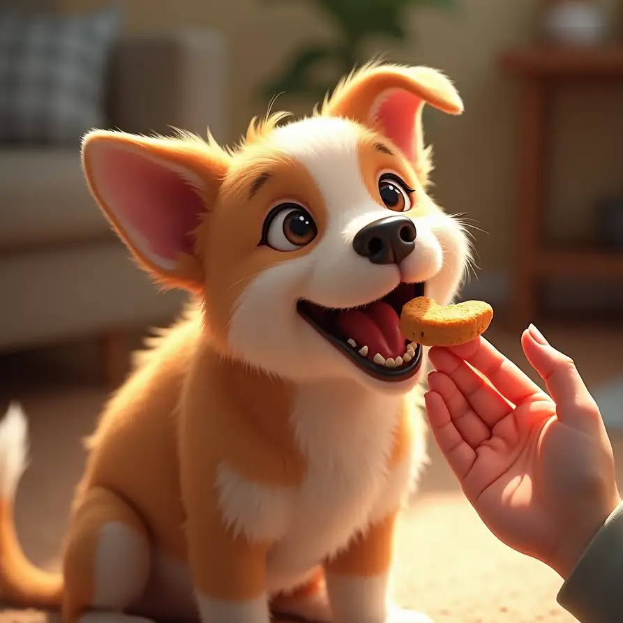 EAT OUT OF (SOMEONE'S) HAND