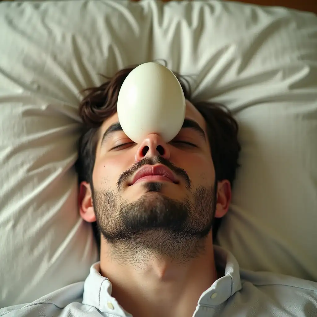 EGG ON (ONE'S) FACE, HAVE