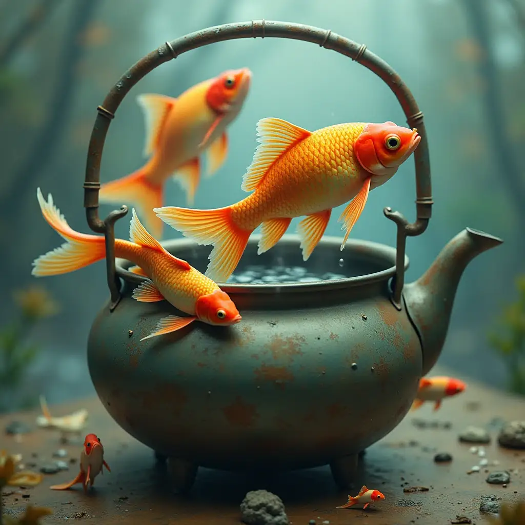 FINE KETTLE OF FISH