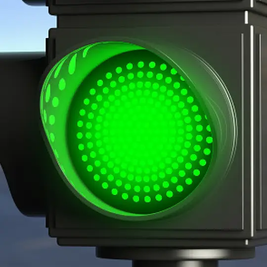 GET/GIVE (SOMEONE) THE GREEN LIGHT