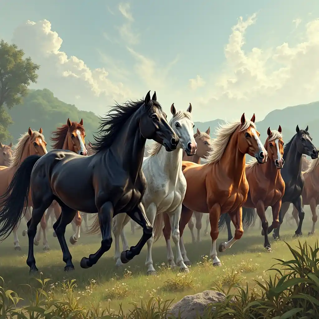 HORSE AROUND