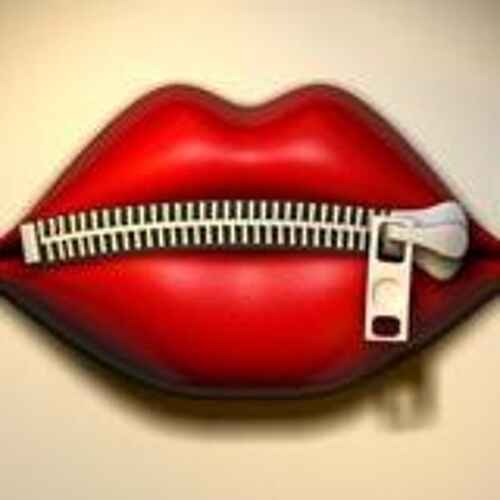 ONE'S LIPS ARE SEALED