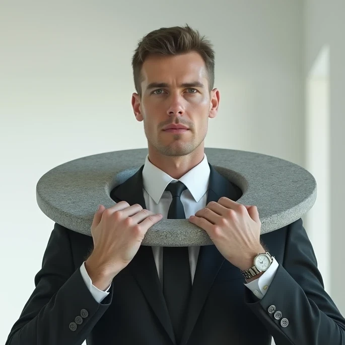 MILLSTONE AROUND (ONE'S) NECK