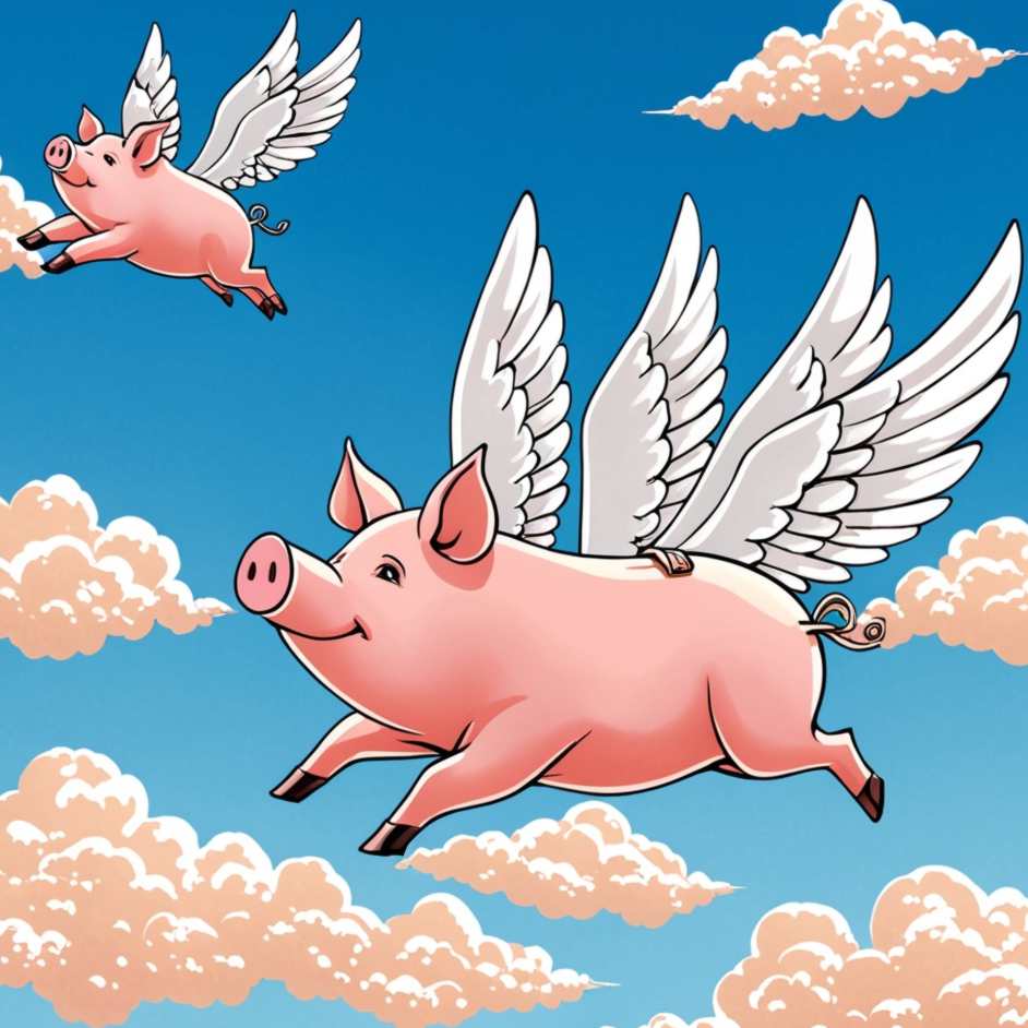 WHEN PIGS FLY