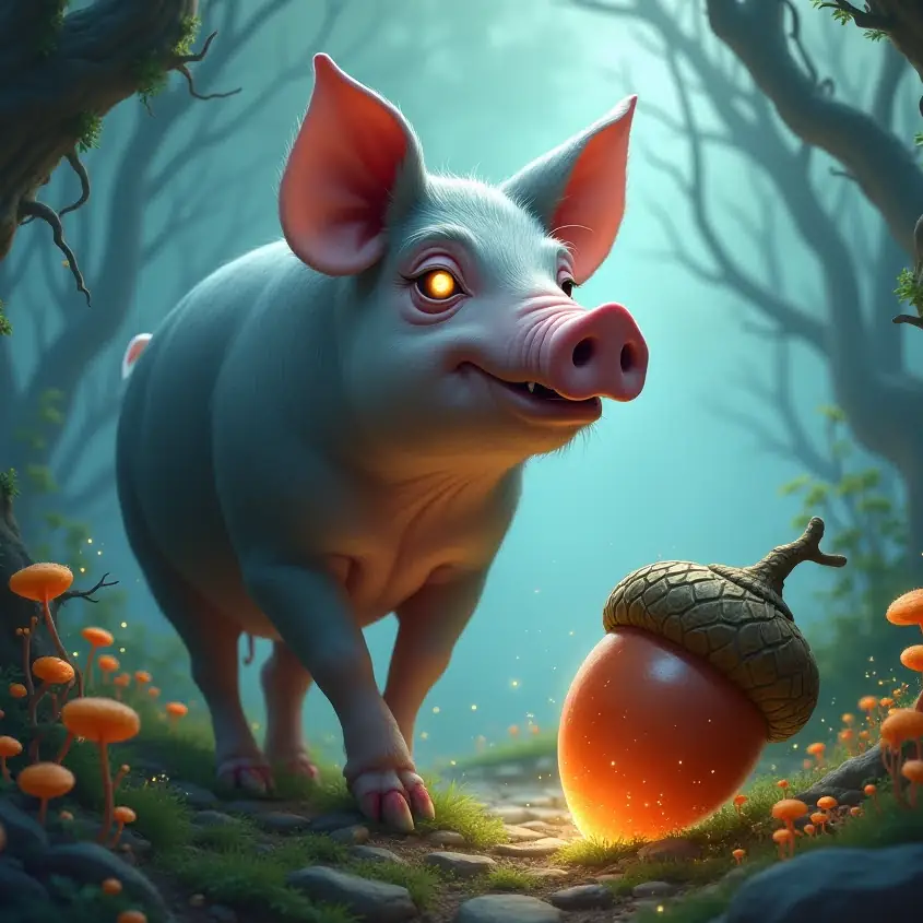 LIKE STEALING ACORNS FROM A BLIND PIG
