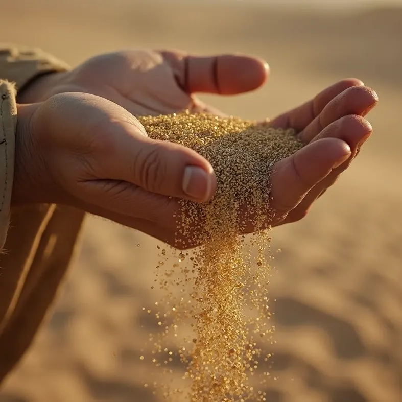 THE SANDS ARE RUNNING OUT