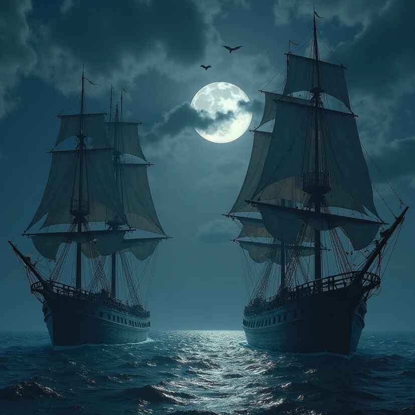 SHIPS PASSING IN THE NIGHT