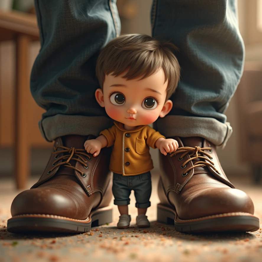 WALK IN (SOMEONE'S) SHOES